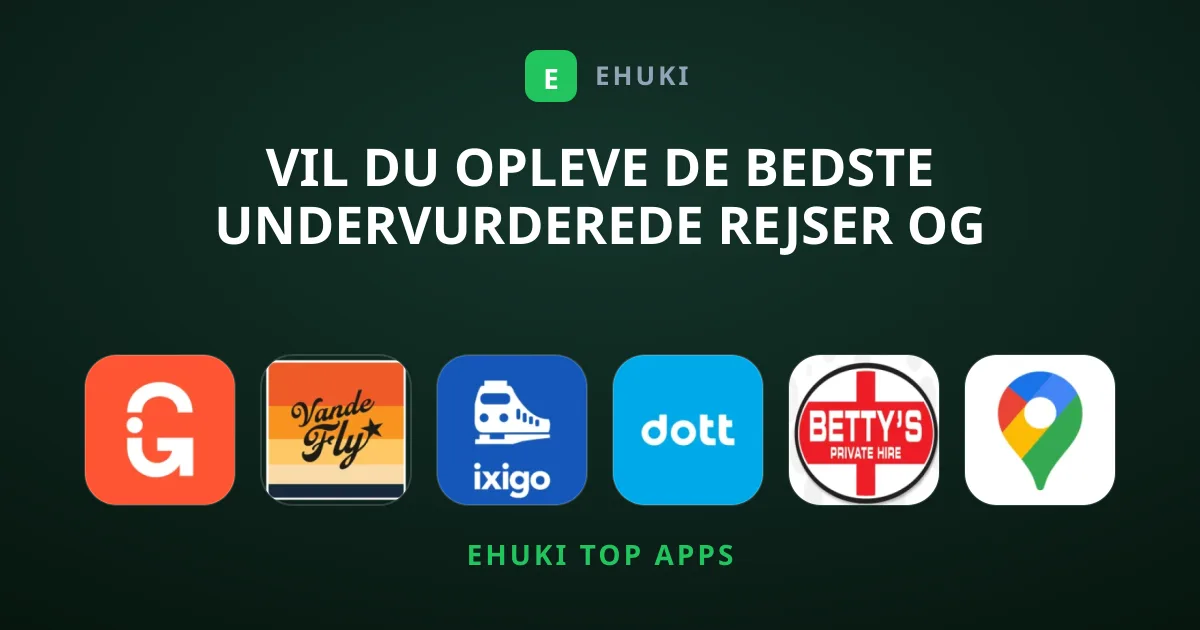 Vil Du Opleve De Bedste Undervurderede Rejser og Lokalt Apps?