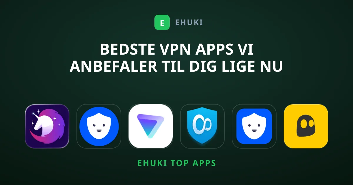 Bedste VPN Apps Vi Anbefaler Til Dig Lige Nu